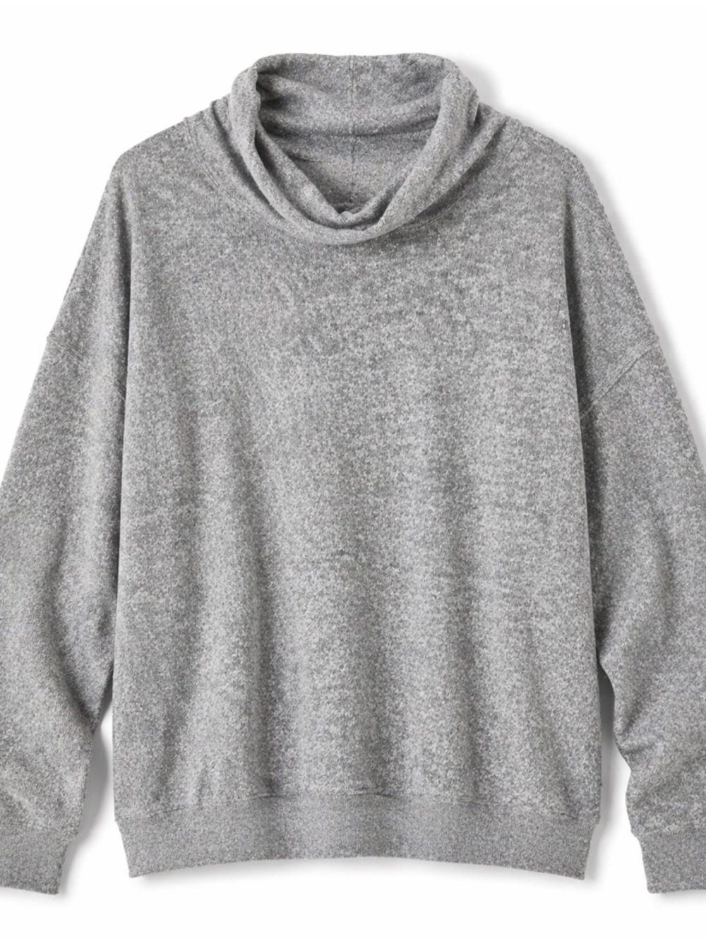Urban Outfitters Gray Cowl Neck Sweater | Soft Oversized Pullover | Minimalist